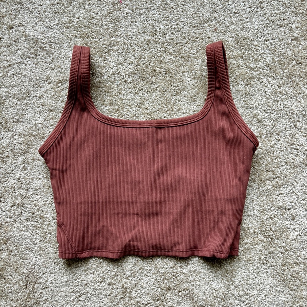 💋 Rusty Red Sports Bra Top 💋